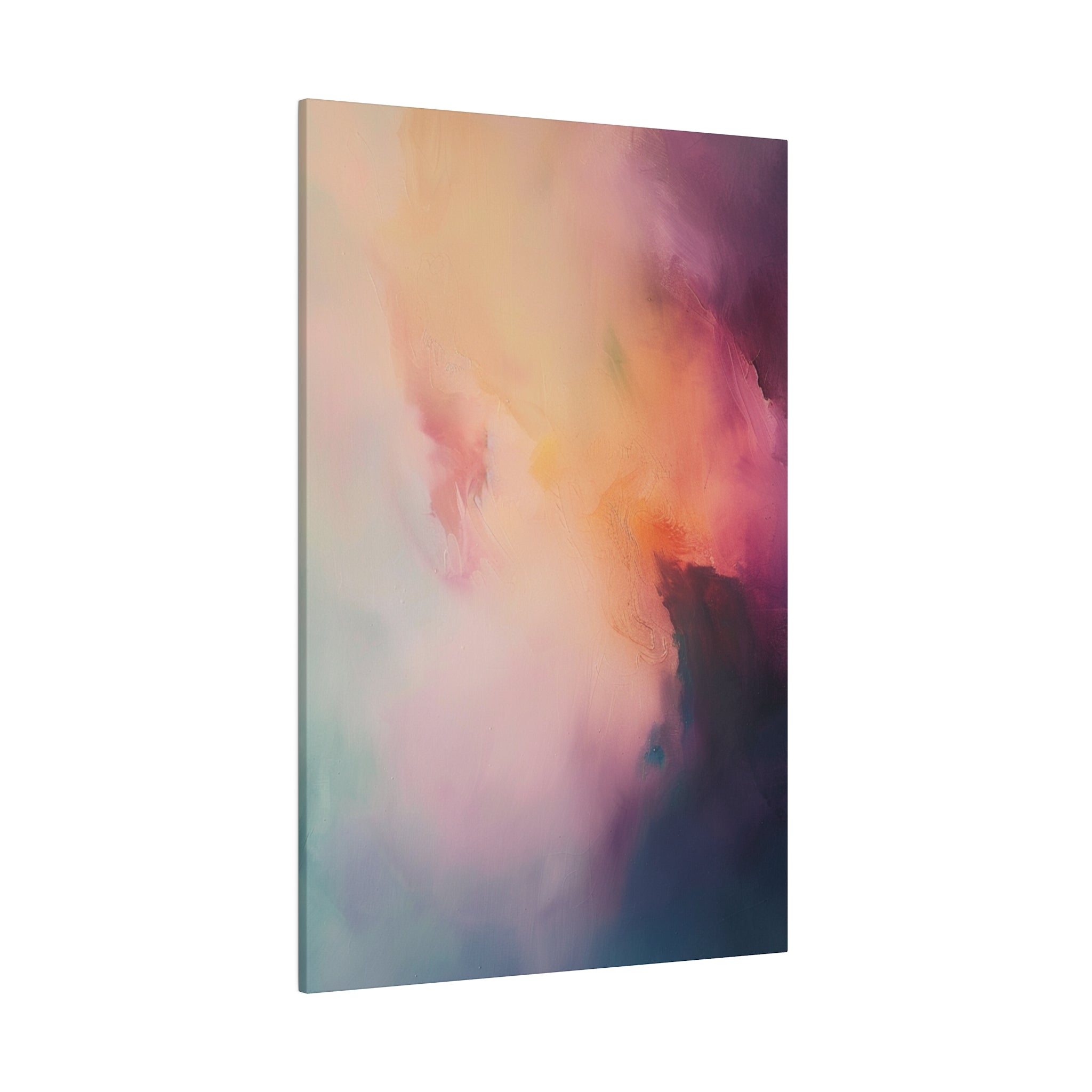 "Whispers of Luminara" - Abstract Canvas Wall Art