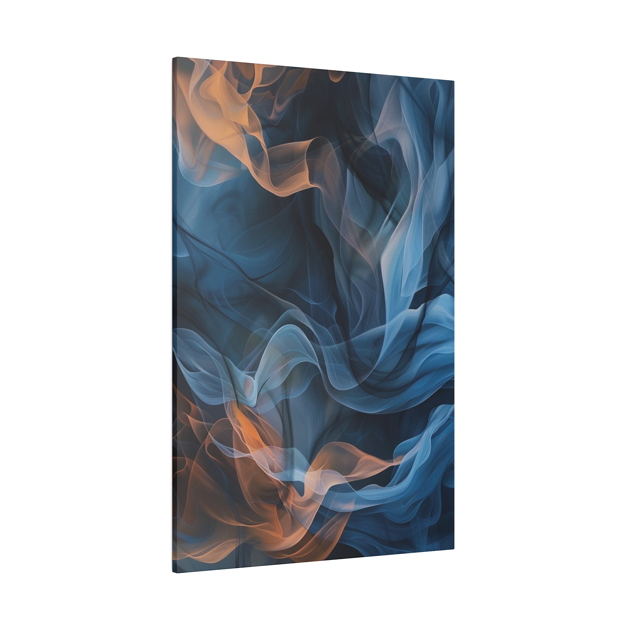 "Fluid Dreamscape" - Abstract Canvas Wall Art