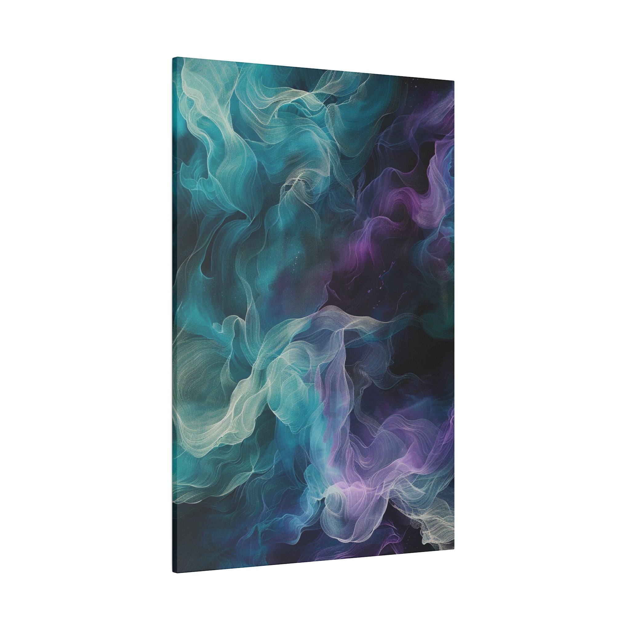 "Whispering Vortex" - Abstract Canvas Wall Art