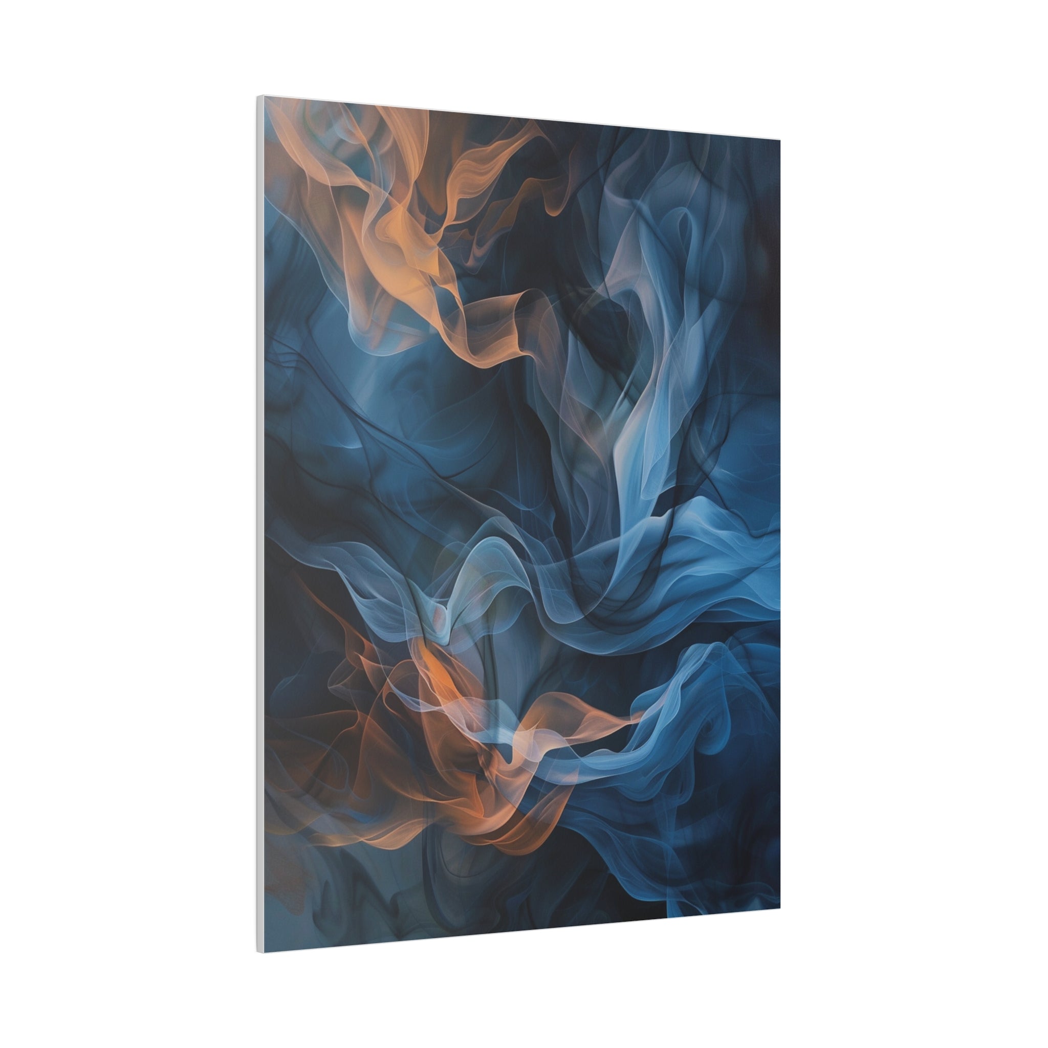 "Fluid Dreamscape" - Abstract Canvas Wall Art