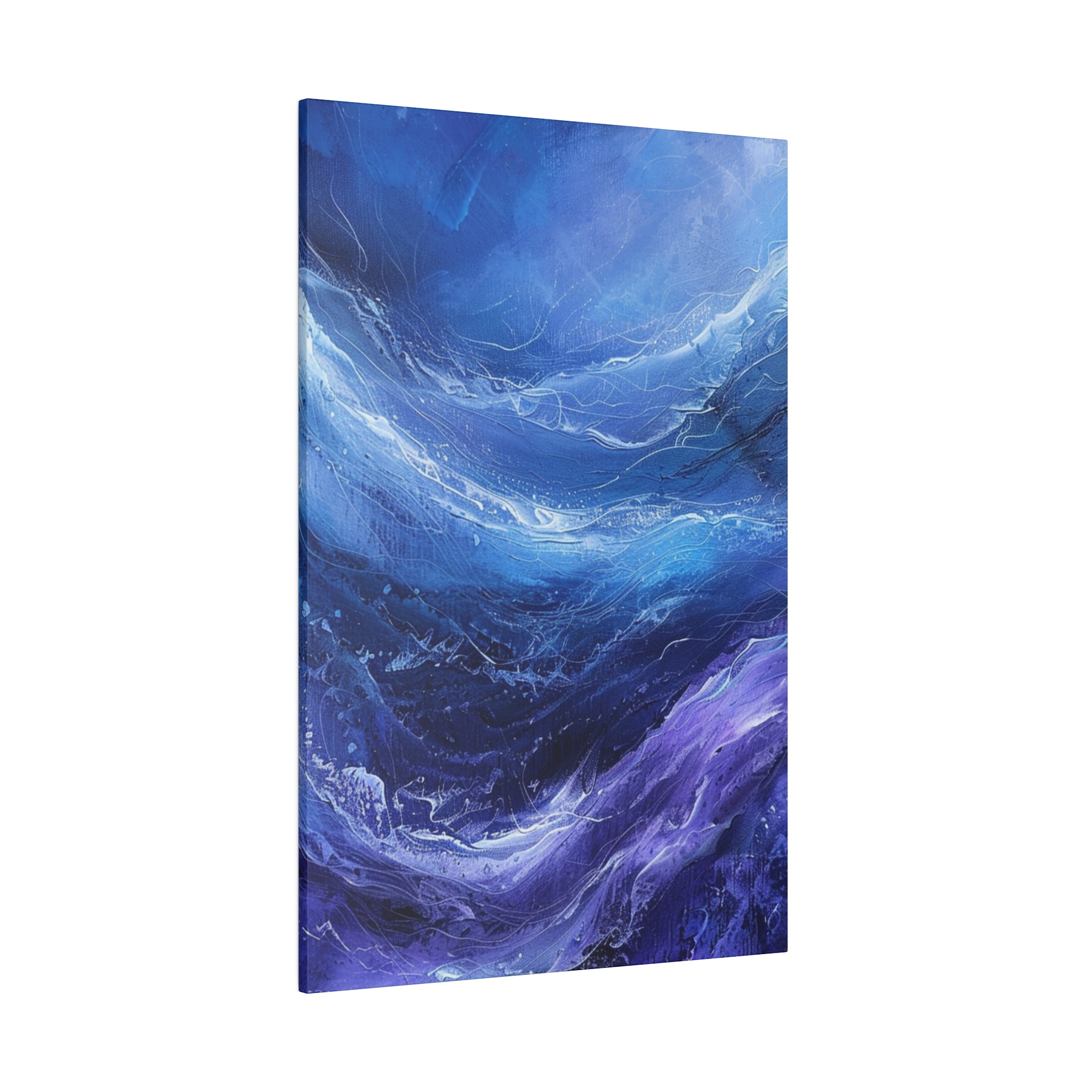 "Celestial Drift" - Abstract Canvas Wall Art