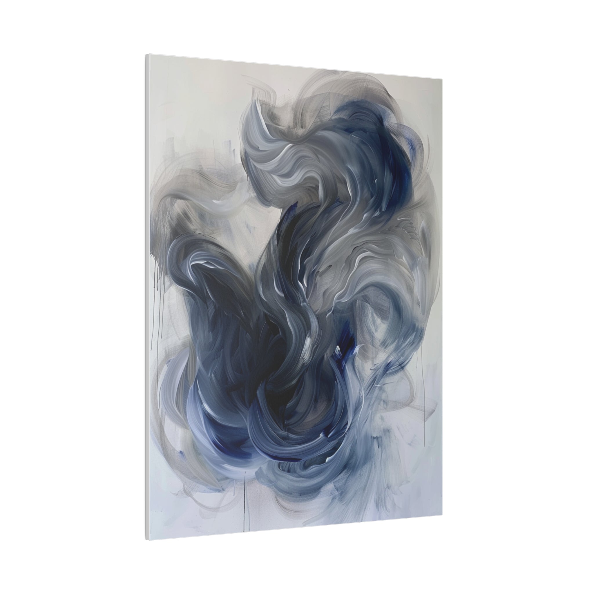 "Whirlwind Reveries" - Abstract Canvas Wall Art