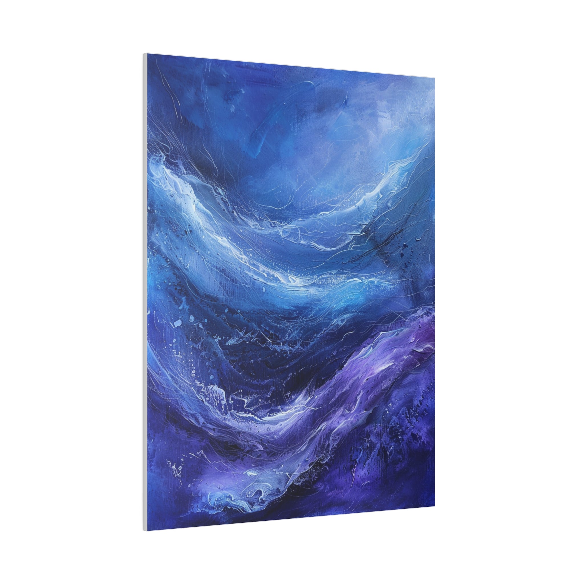 "Celestial Drift" - Abstract Canvas Wall Art