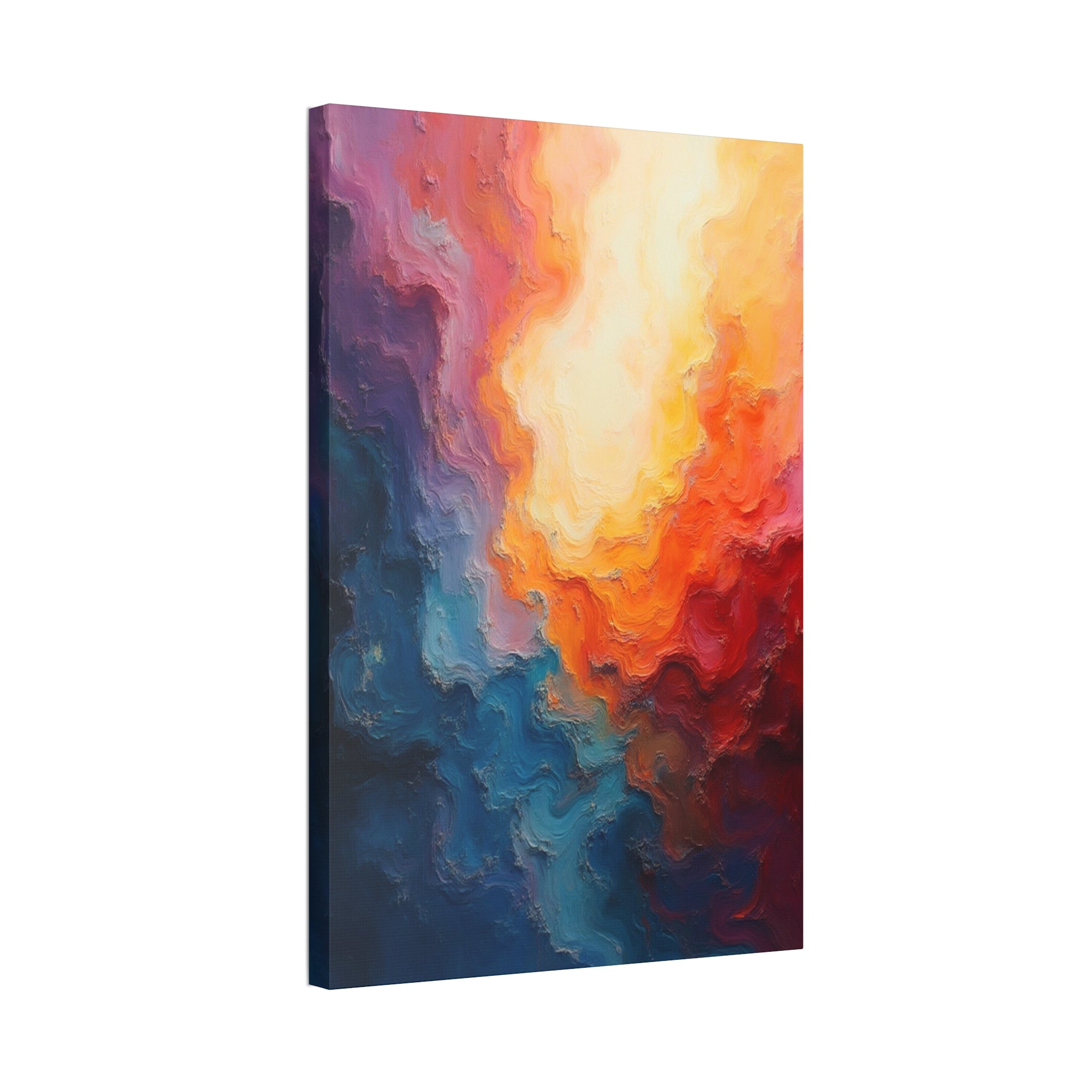 Colorflux Serenade - Abstract Canvas Wall Art