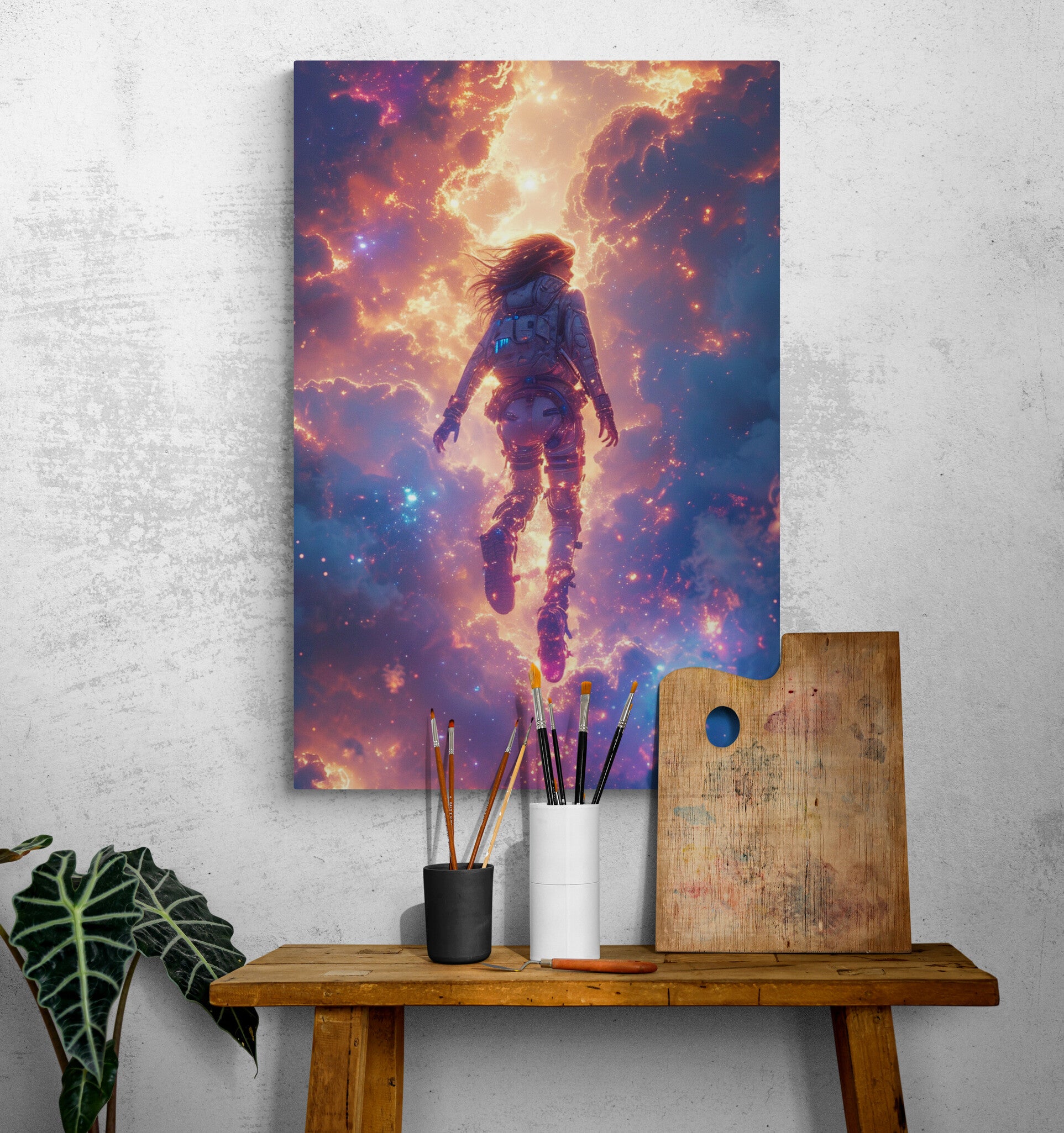 "The Ascension" - Space Canvas Wall Art