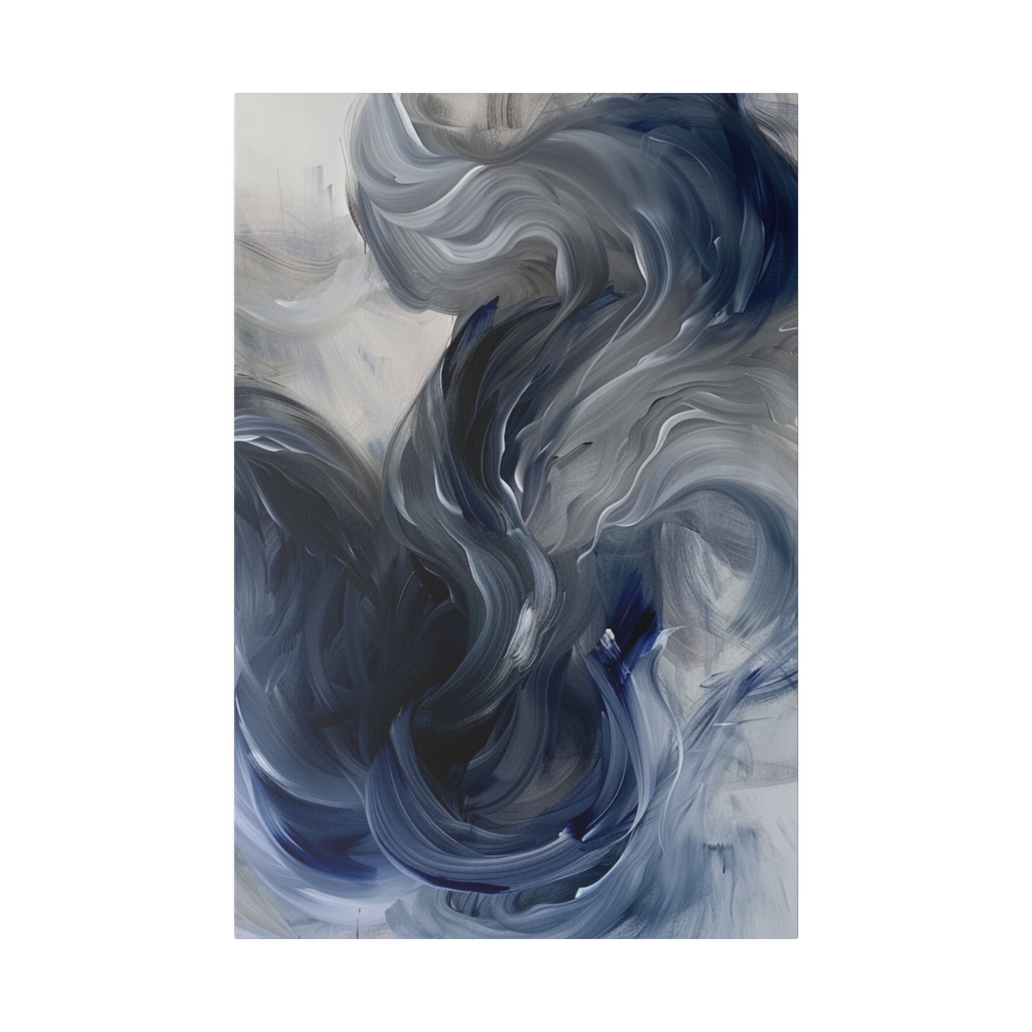 "Whirlwind Reveries" - Abstract Canvas Wall Art