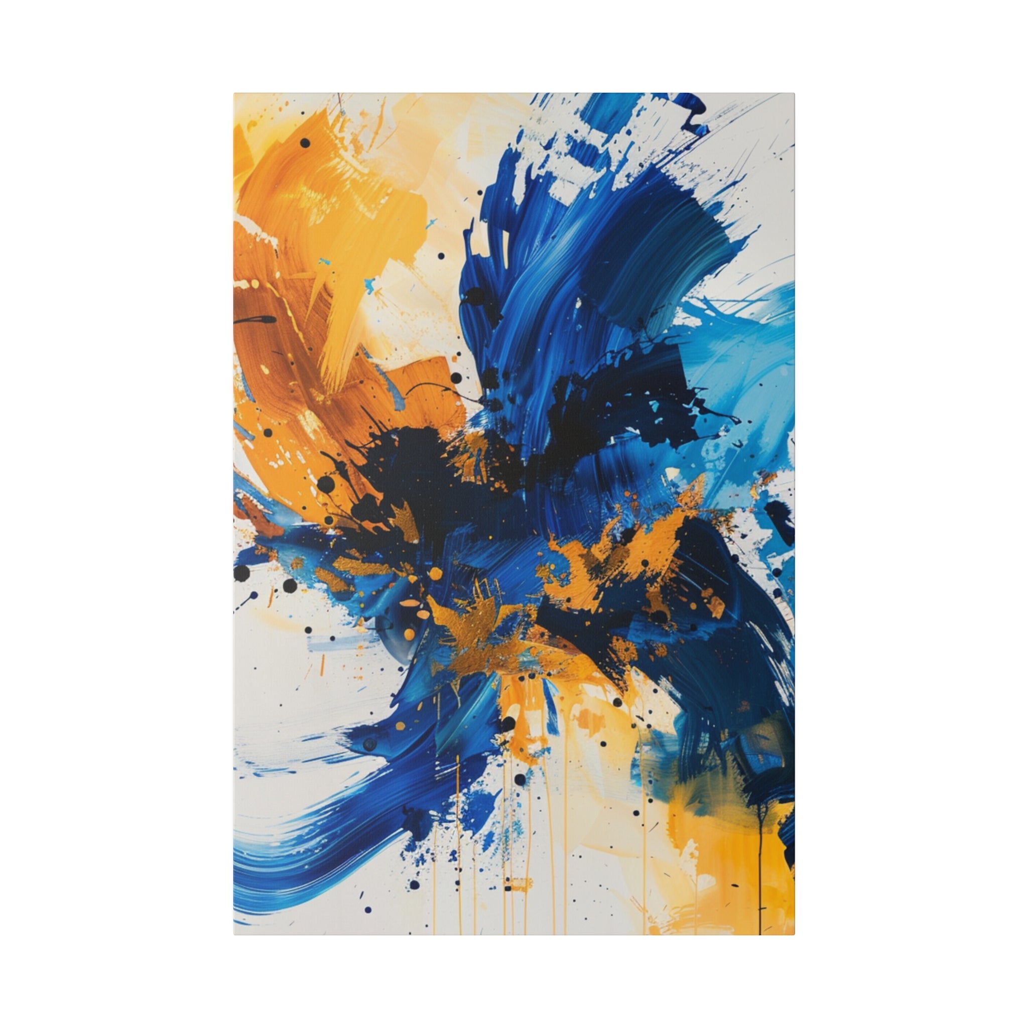 "Vibrant Flux" - Abstract Canvas Wall Art