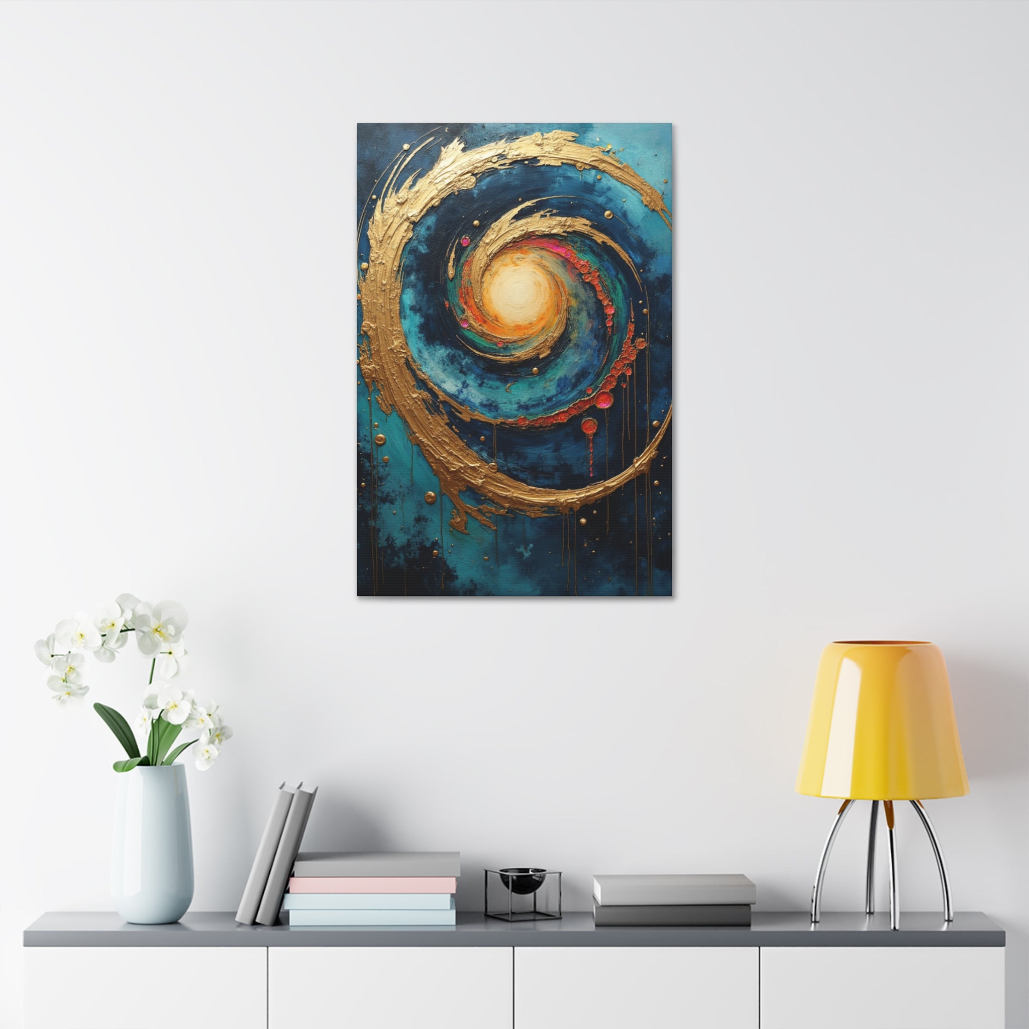 Dreamscape Visage - Abstract Canvas Wall Art