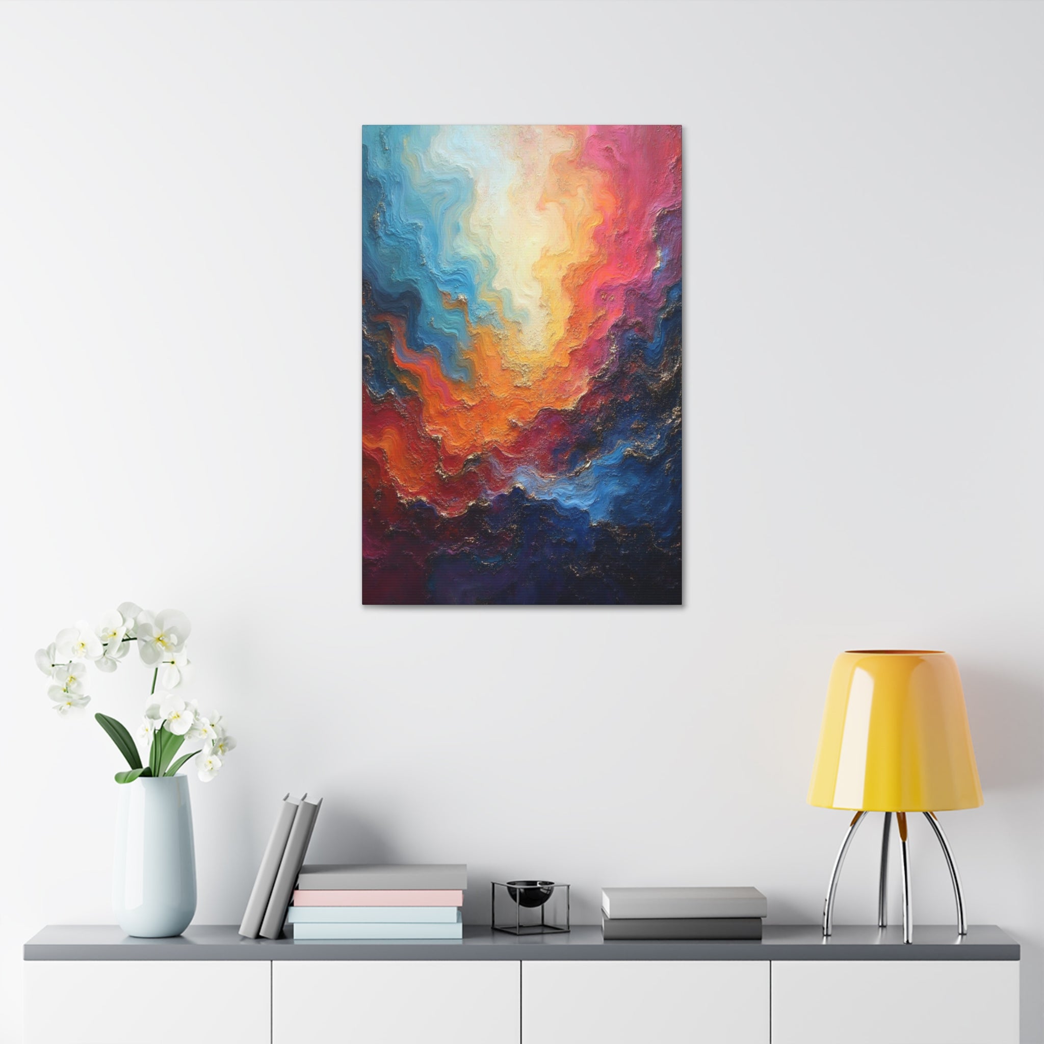 Euphoria Flux - Abstract Canvas Wall Art