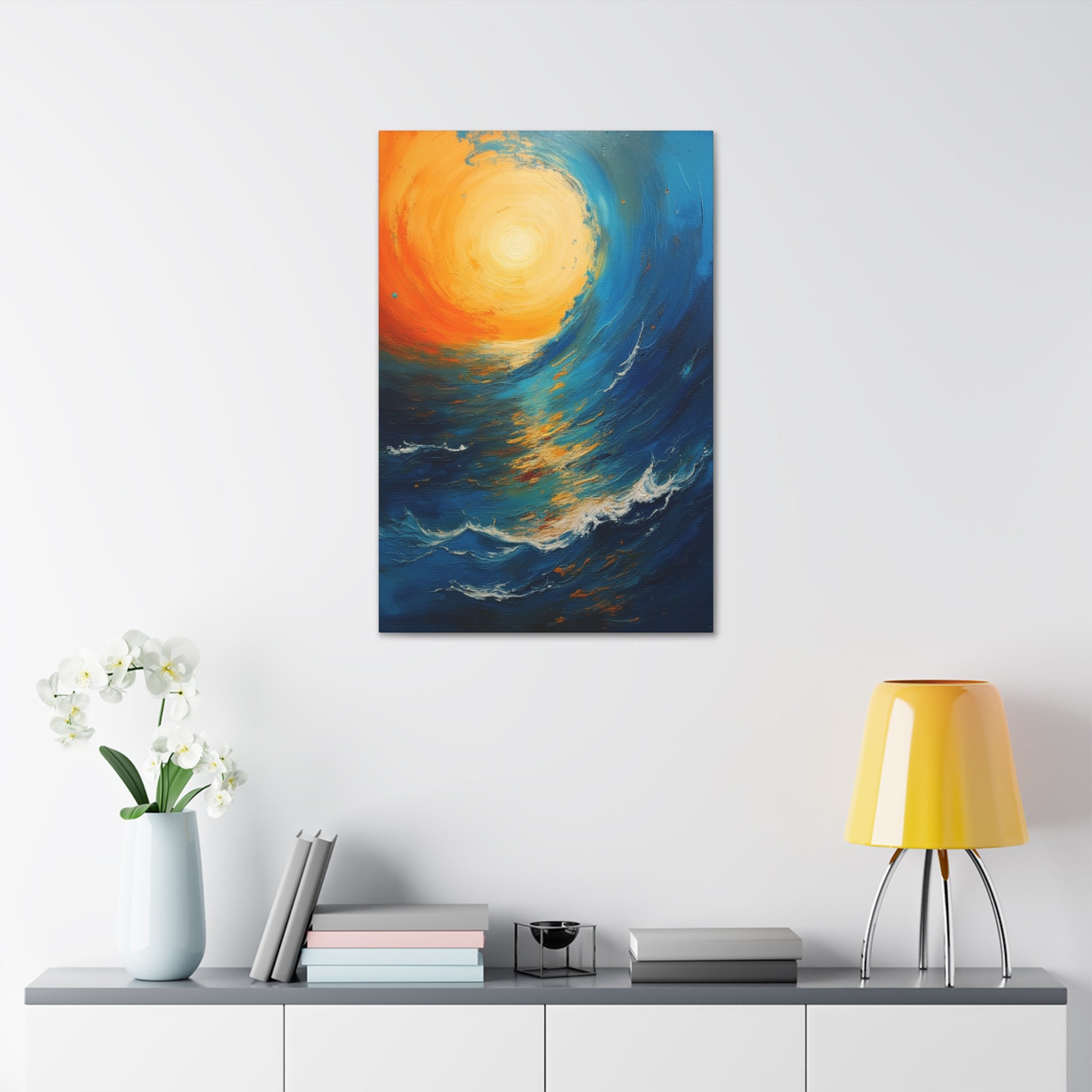 Galactifleur Dreamscape - Abstract Canvas Wall Art