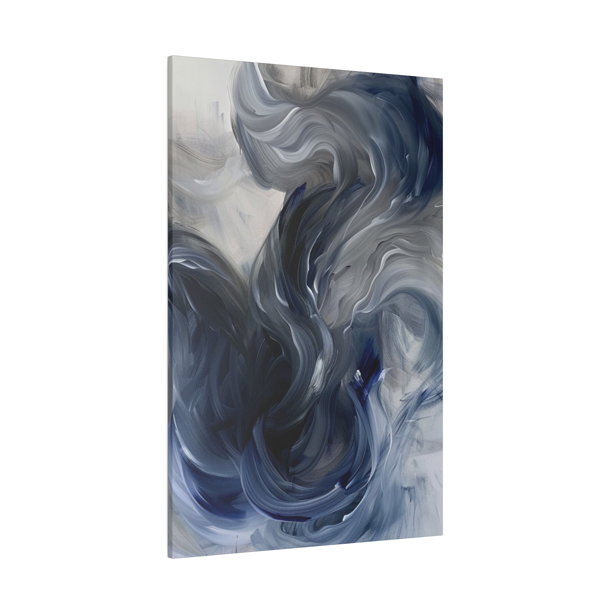 "Whirlwind Reveries" - Abstract Canvas Wall Art