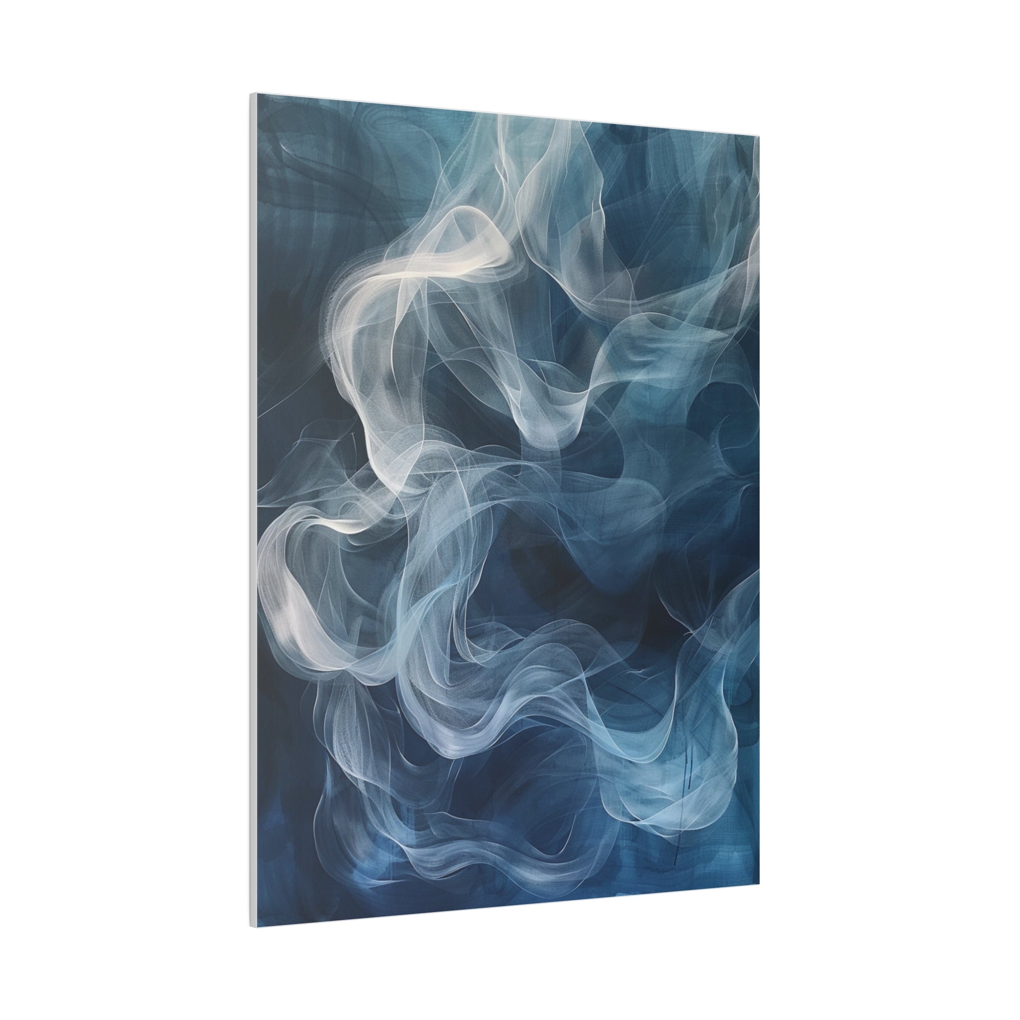 "Whispering Veil" - Abstract Canvas Wall Art