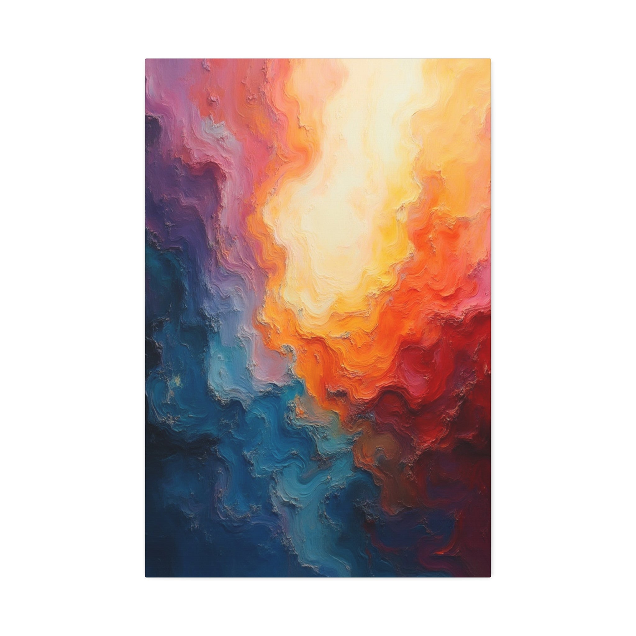 Colorflux Serenade - Abstract Canvas Wall Art