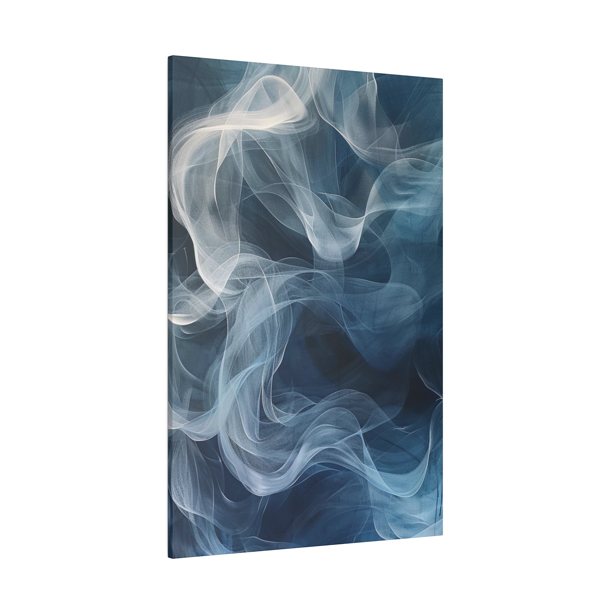 "Whispering Veil" - Abstract Canvas Wall Art