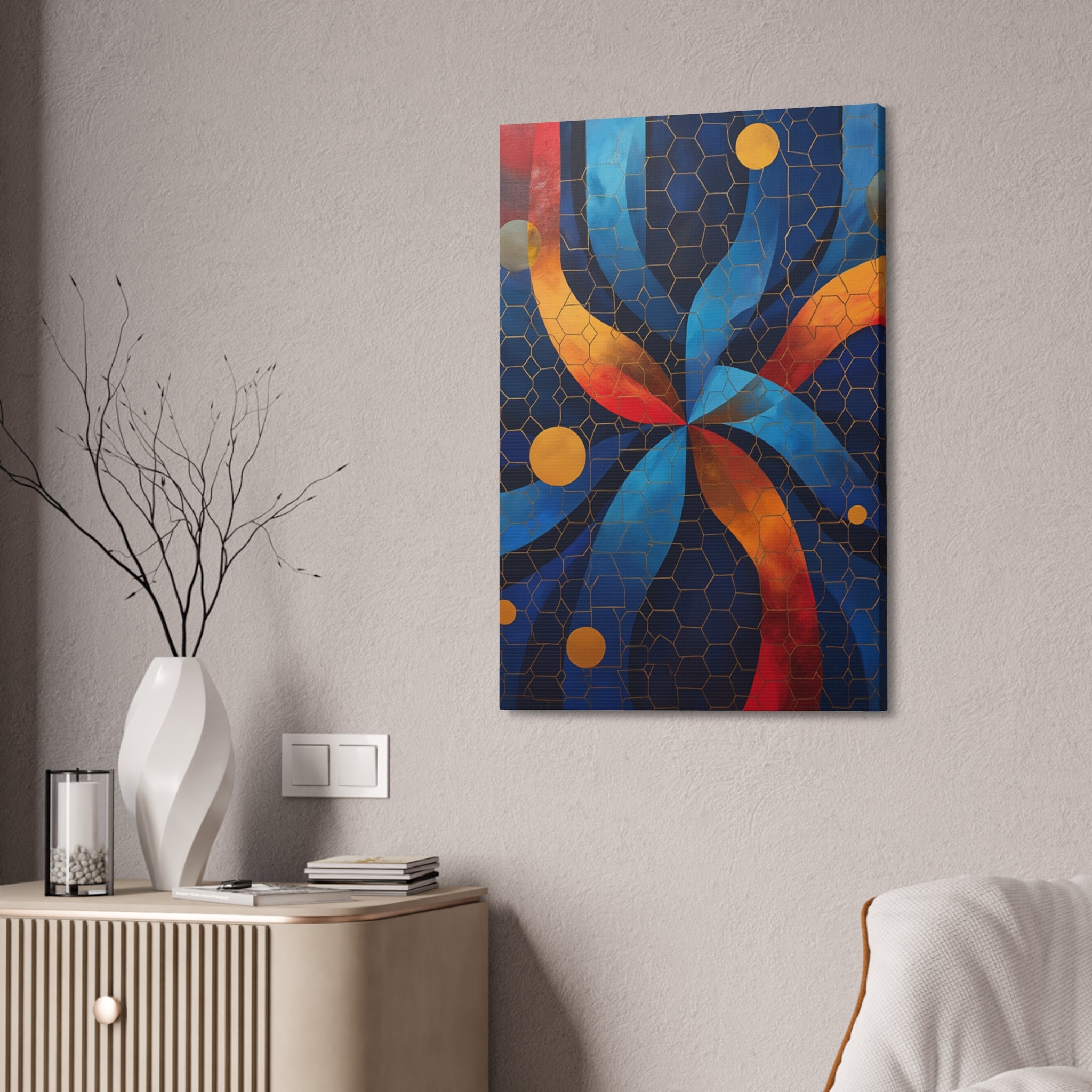 Dreamscape Whirlwind - Abstract Canvas Wall Art