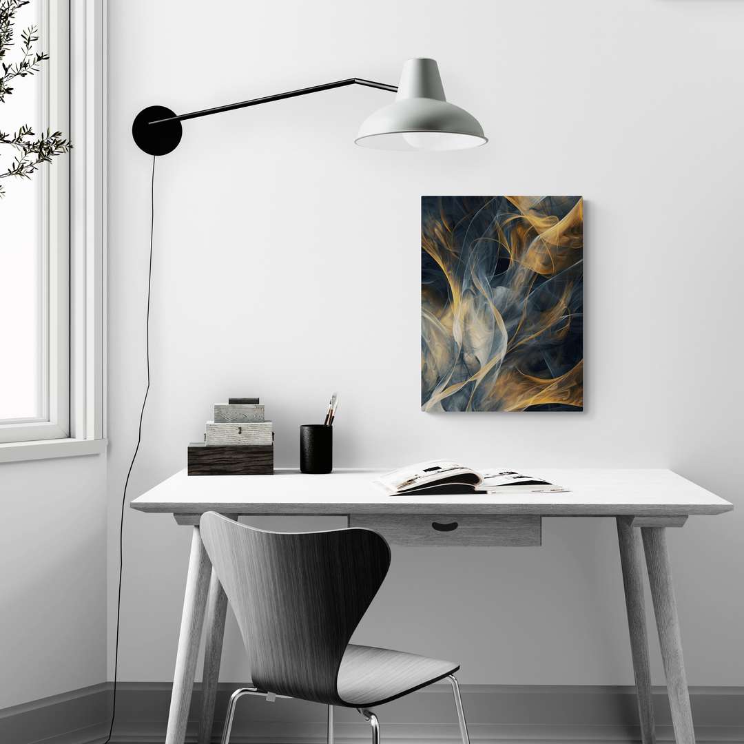 "Ethereal Whispers" - Abstract Canvas Wall Art