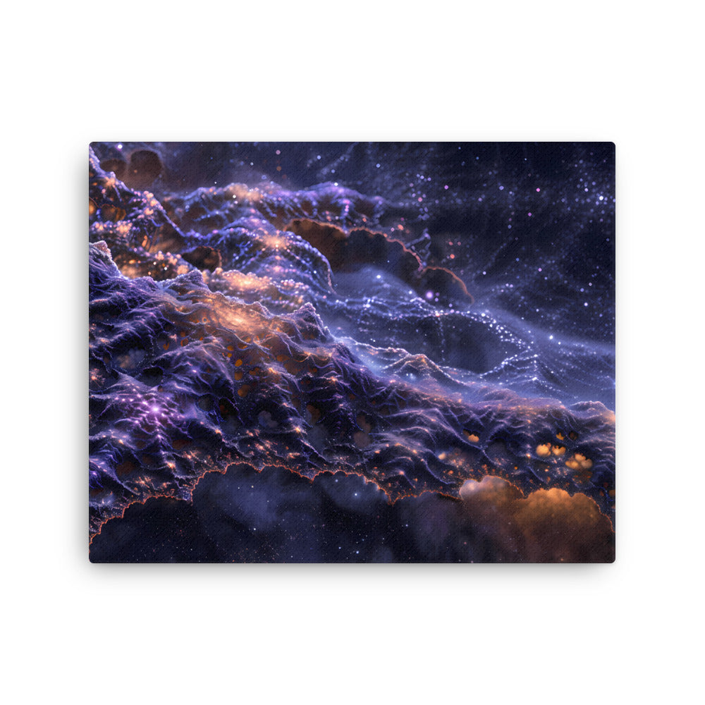 "The Weave of the Universe" - Space Canvas Wall Art