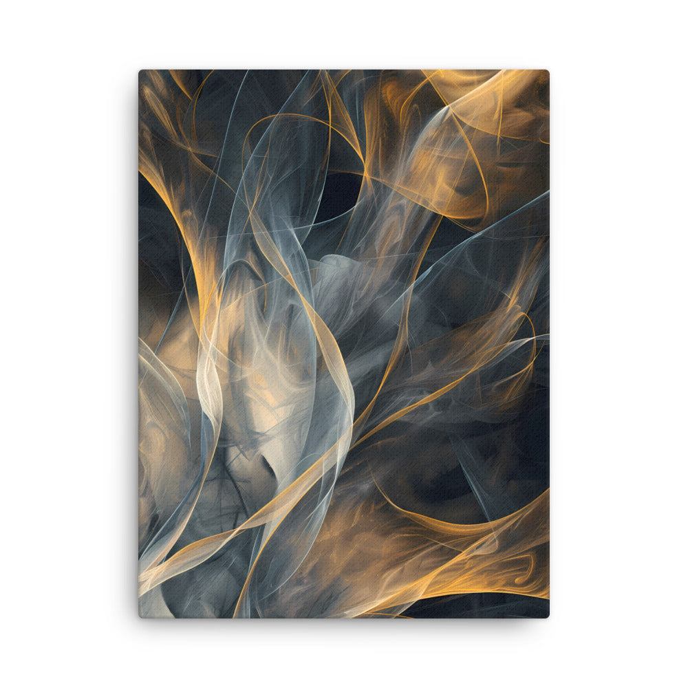 "Ethereal Whispers" - Abstract Canvas Wall Art