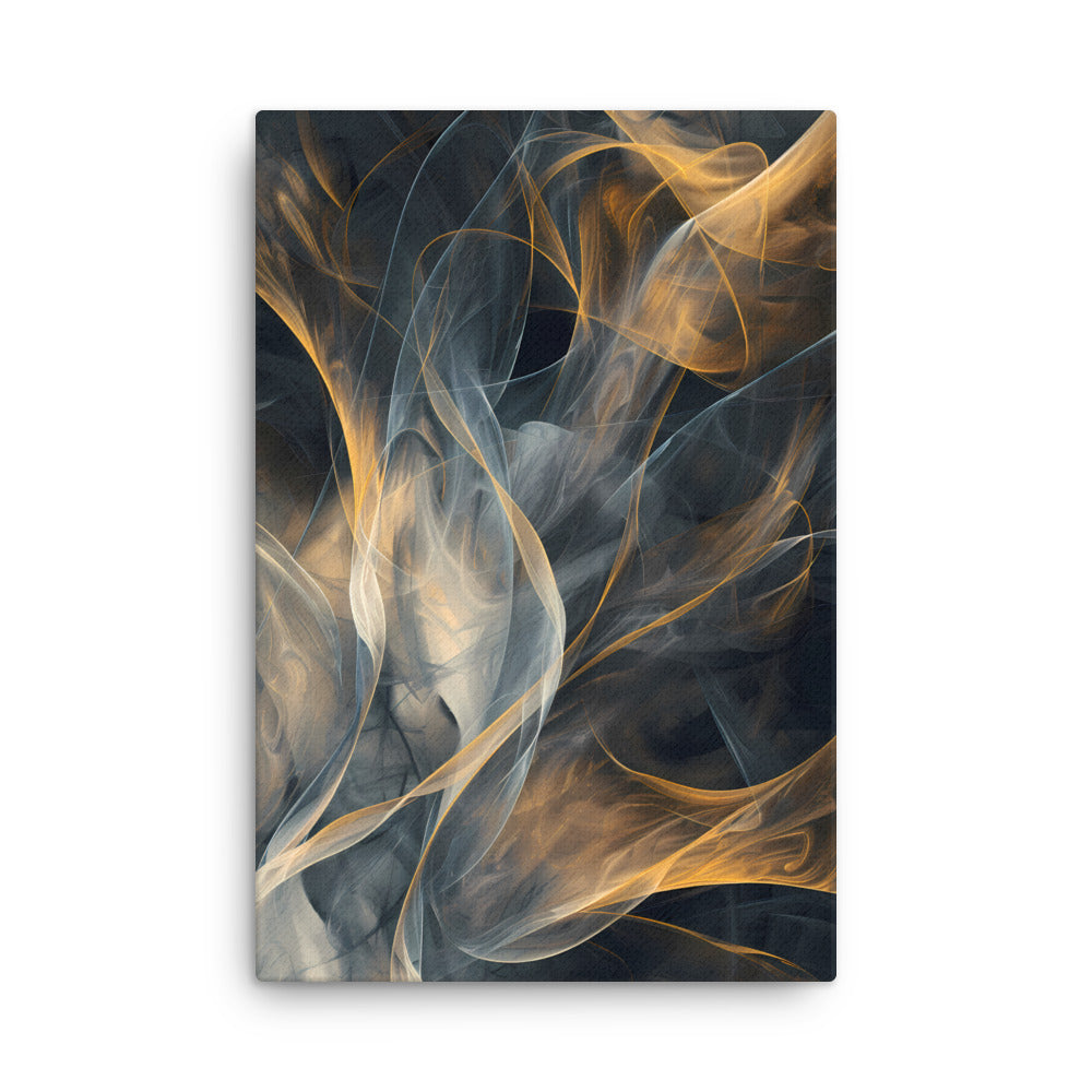 "Ethereal Whispers" - Abstract Canvas Wall Art